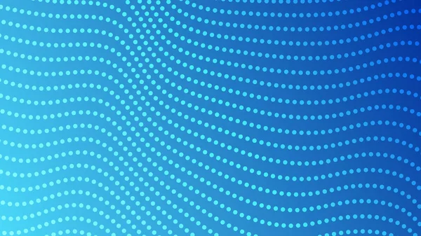 Halbtonverlauf Hintergrund Mit Punkten Abstraktes Blau Gepunktetes Pop Art Muster — Stockvektor