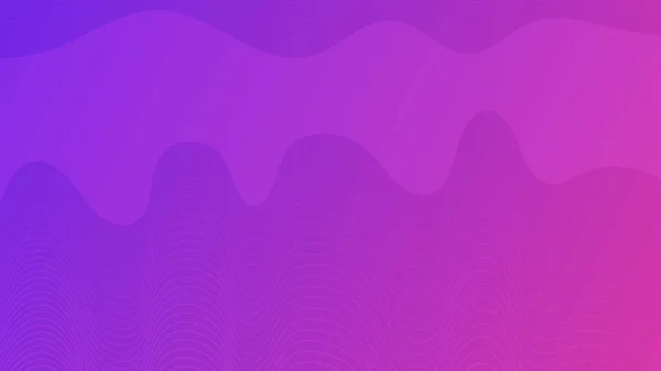 Сучасний Барвистий Градієнтний Фон Кривої Хвилі Рожевий Мінімальний Абстрактний Фон — стоковий вектор