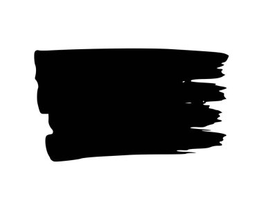 Siyah kalemle karala. Doodle tarzı karalama. Beyaz arkaplanda siyah el çizimi tasarım elemanı. Vektör illüstrasyonu