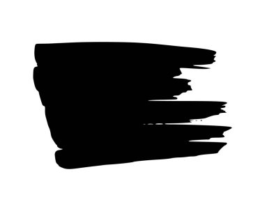 Siyah kalemle karala. Doodle tarzı karalama. Beyaz arkaplanda siyah el çizimi tasarım elemanı. Vektör illüstrasyonu