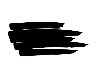 Siyah kalemle karala. Doodle tarzı karalama. Beyaz arkaplanda siyah el çizimi tasarım elemanı. Vektör illüstrasyonu