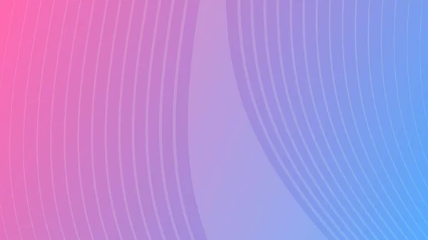 Moderne Bunte Farbverlauf Hintergrund Mit Linien Samt Geometrisch Abstrakte Präsentationskulisse — Stockvektor