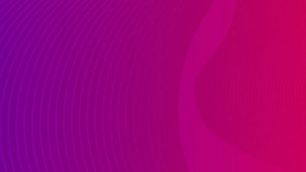 波状の線でモダンなカラフルなグラデーションの背景 紫色の幾何学的抽象表現の背景 ベクターイラスト — ストックベクタ