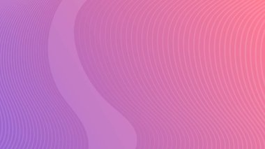 Çizgileri olan modern renkli bir arkaplan. Kadife geometrik soyut sunum arkaplanı. Vektör illüstrasyonu