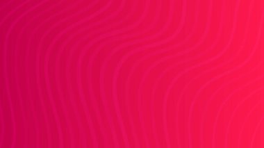 Dalga çizgileri olan modern renkli bir arkaplan. Kırmızı geometrik soyut sunum arkaplanı. Vektör illüstrasyonu