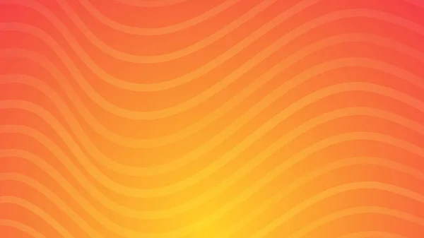 Σύγχρονη Πολύχρωμη Κλίση Φόντο Κυματικές Γραμμές Πορτοκαλί Γεωμετρικό Αφηρημένο Φόντο — Διανυσματικό Αρχείο