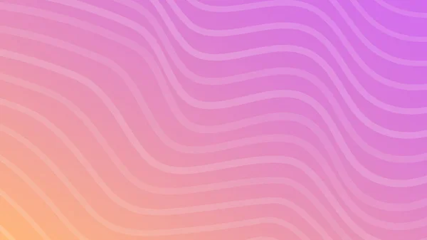 Moderner Farbenfroher Hintergrund Mit Wellenlinien Violette Geometrische Abstrakte Präsentationskulisse Vektorillustration — Stockvektor