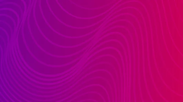 波線と現代のカラフルなグラデーションの背景 ピンクの幾何学的抽象表現の背景 ベクターイラスト — ストックベクタ