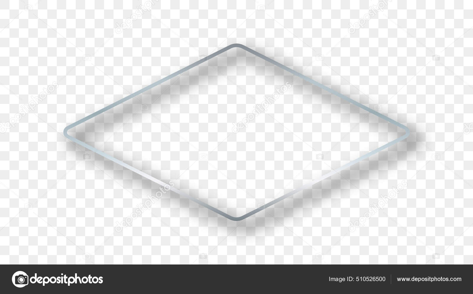 Premium Vector  Transparent glass panel. clear plastic sheet with glossy  effect