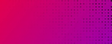 Noktalı arka plan. Çizgi roman tarzında pembe pop sanat deseni. Renkli nokta dokusu. Vektör illüstrasyonu