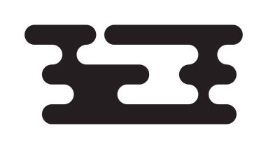 Geleneksel Asya tarzı bulut Japon ve Çin motiflerinden esinlenilmiştir. Baskı ve tasarım için basit siyah dekoratif element. Vektör illüstrasyonu