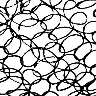 Tek renkli el yapımı çapraz kapak dokusu. Homurdanma ve taslak arka plan çizimleri, karalamalar, karalamalar ve çizim tarzı şekiller. Vektör illüstrasyonu