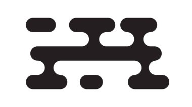 Geleneksel Asya tarzı bulut Japon ve Çin motiflerinden esinlenilmiştir. Baskı ve tasarım için basit siyah dekoratif element. Vektör illüstrasyonu