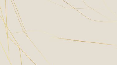 Beyaz arka planda altın sarısı Kintsugi çatlak deseni. Kırık mermere benzeyen altın çatlakların dokusu. Düğün kartları, posterler ve lüks tasarım şablonları için ideal. Vektör illüstrasyonu