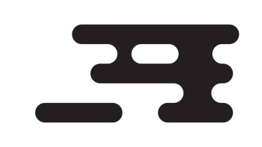 Geleneksel Asya tarzı bulut Japon ve Çin motiflerinden esinlenilmiştir. Baskı ve tasarım için basit siyah dekoratif element. Vektör illüstrasyonu