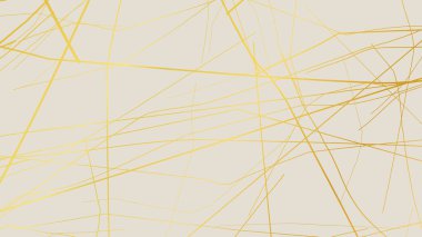 Beyaz arka planda altın sarısı Kintsugi çatlak deseni. Kırık mermere benzeyen altın çatlakların dokusu. Düğün kartları, posterler ve lüks tasarım şablonları için ideal. Vektör illüstrasyonu