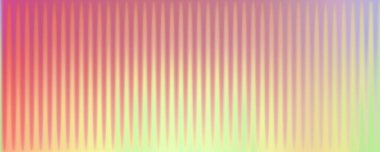 Kırmızı buzlu cam testereli arka plan. Bükülmüş cam yüzeydeki değişken yansımalar. Ilık, parlak bir yüzeye sahip ışıl ışıl bir ışık. Vektör İllüstrasyonu