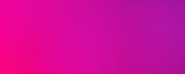 Noktalı arka plan. Çizgi roman tarzında mor pop sanat deseni. Renkli nokta dokusu. Vektör illüstrasyonu