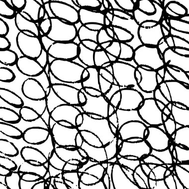 Tek renkli el yapımı çapraz kapak dokusu. Homurdanma ve taslak arka plan çizimleri, karalamalar, karalamalar ve çizim tarzı şekiller. Vektör illüstrasyonu