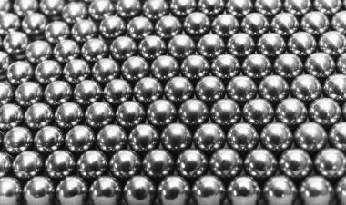 metal topları soyut doku