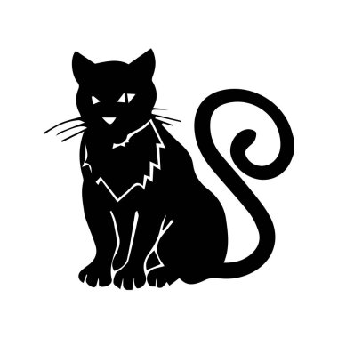 kedi, illüstrasyon, hayvan tasarımı, evcil hayvan, sevimli, resim, köpek, sembol, yavru köpek, çizgi film, grafik, siyah