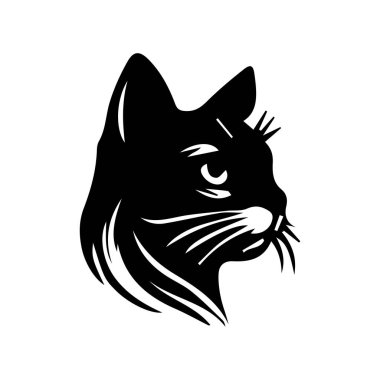 kedi, illüstrasyon, hayvan tasarımı, evcil hayvan, sevimli, resim, köpek, sembol, yavru köpek, çizgi film, grafik, siyah