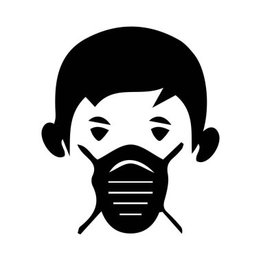 Sağlık, vektör, maske, koruma, insanlar, sağlık, bakım, daire, ilaç, kişi, virüs, görüntü