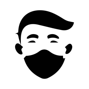 Sağlık, vektör, maske, koruma, insanlar, sağlık, bakım, daire, ilaç, kişi, virüs, görüntü