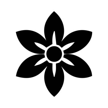 çiçek, ikon, şirin, illüstrasyon, sembol, çiçek, güzellik, graşi