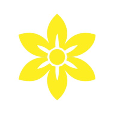 çiçek, ikon, şirin, illüstrasyon, sembol, çiçek, güzellik, grafik, tasarım, çiçek, bitki, element, vektör, estetik