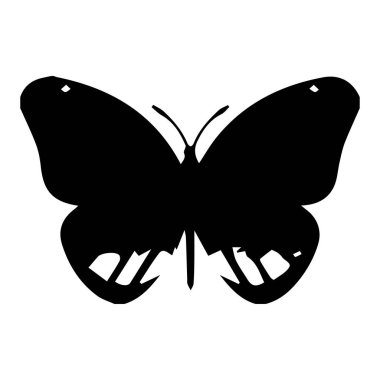 Kelebek, şirin, sembol, simge, siyah, görüntü, vektör, tasarım, sanat, izole edilmiş, çizgi film, siluet, set, güzellik, bahar