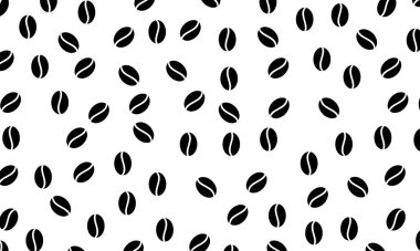 Kahve Fasulyesi Motifleri, Hasat, Dekorasyon, İç, Dış, Halı, Tekstil, Moda, Döşeme, Kaplama, Yatak Kapağı veya Grafik Tasarım Elementi için kullanılabilir. Vektör 