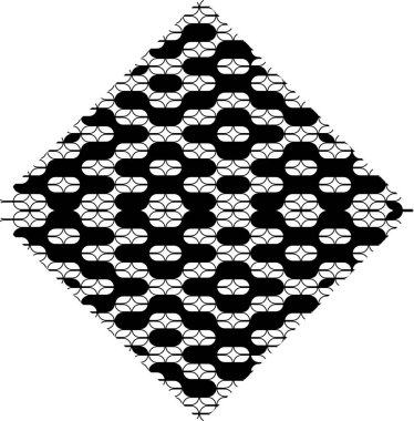Çağdaş Motifler Deseni, Dekorasyon, Duvar Kağıdı, Halı, Döşeme, Ambalaj, Kumaş ve Grafik Tasarım Elemanı için kullanılabilir. Vektör İllüstrasyonu