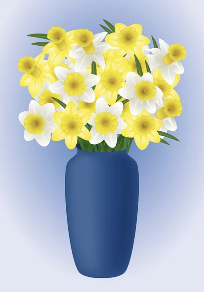 Весенний цветок - нарциссы — стоковый вектор