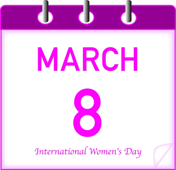 International women's day — Stock Vector