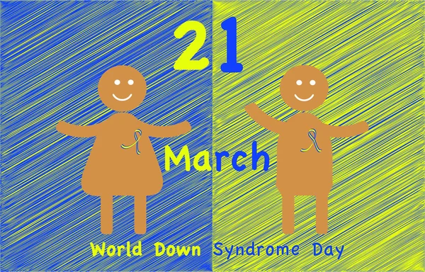 Uluslararası günü of aşağı 21 Mart Sendromu