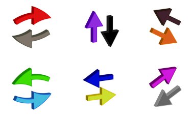 şekilli işaret ok bir yönünü gösterir