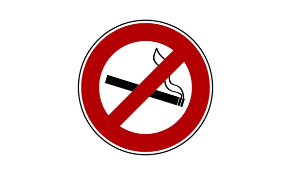 No smoking sign symbol — Stock Vector