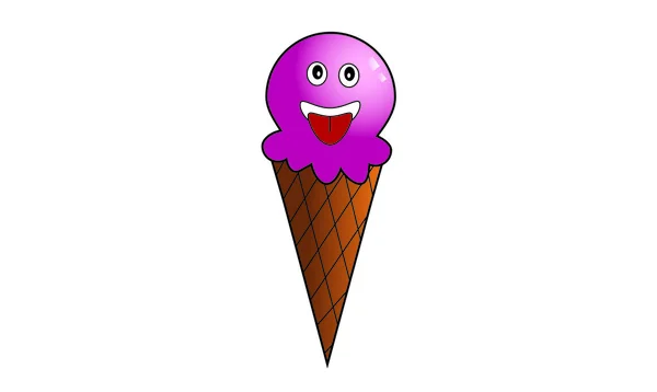Ice cream cartoon illustrations — Stock Vector