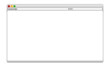 Bilgisayar tarayıcı penceresi boş.