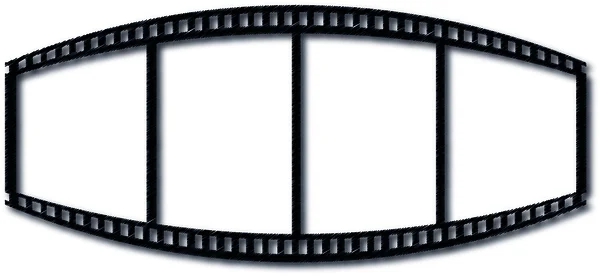 Negative movie or photo — Stock Vector