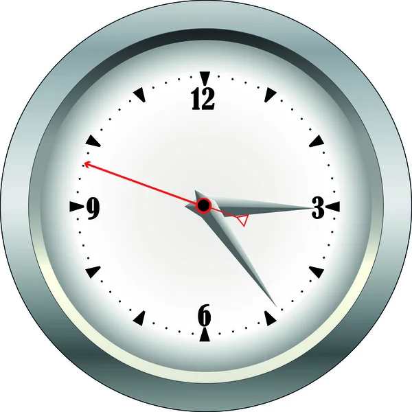 Horloges de temps pointeur — Image vectorielle