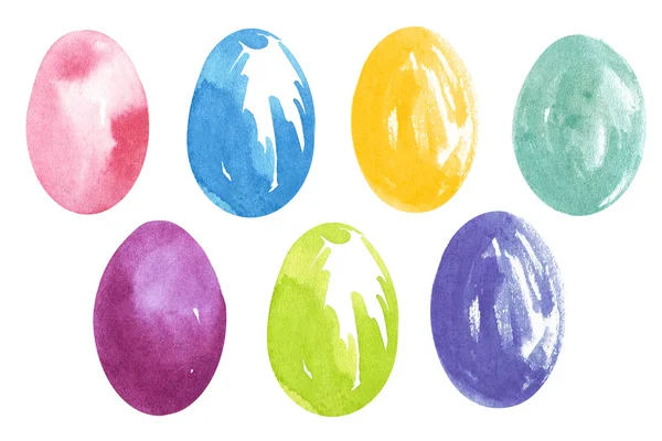 Иллюстрация пасхальных яиц — стоковое фото