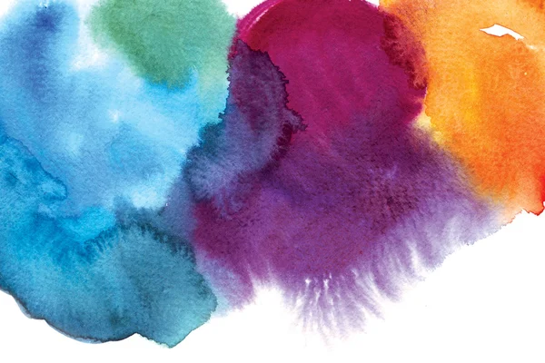 Parlak renkli sulu boya arka plan