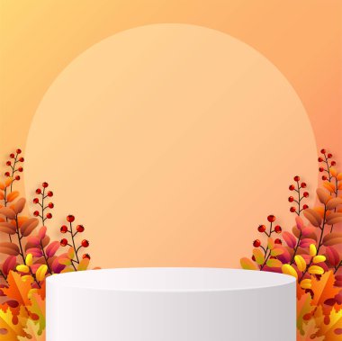 3d podium background products with geometric form