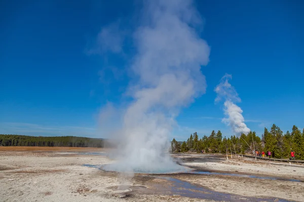 Parco nazionale di Yellowstone in autunno — Foto Stock