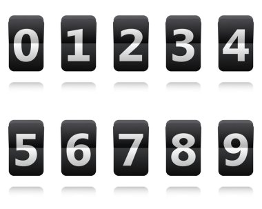 Flip saat. Paneli çevirme