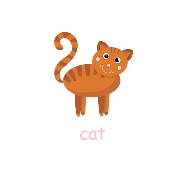 Icono Gato Elemento Diseño Arte Para Mascotas Para Tela Para — Vector de stock