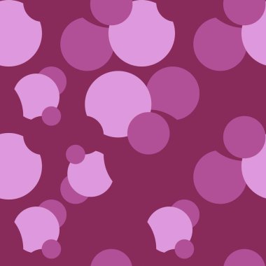 Eflatun tasarım elementi üzerinde kusursuz soyut desenli menekşe dairesi ağ, baskı ve kumaş baskısı için stok vektör ilülasyonu