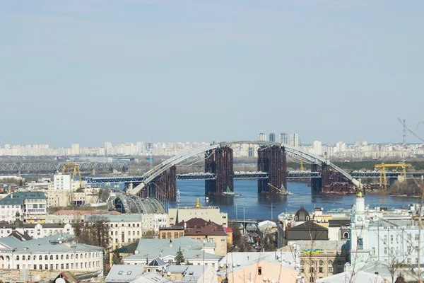 Panoramiczny widok na Kijów — Zdjęcie stockowe